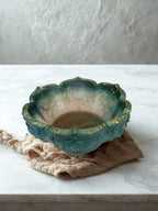 Bol decorativ handmade din rășină și piatră — vedere 2