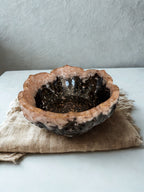 Bol decorativ handmade din rășină și piatră — fotografie principală