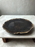 Tavă decorativă handmade din rășină și piatră — fotografie principală