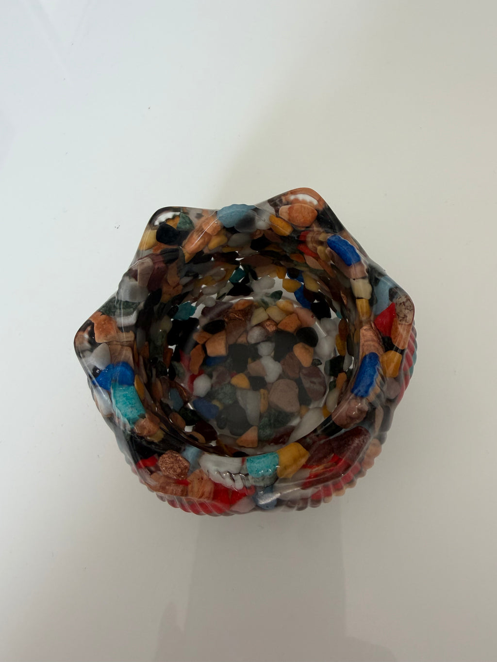 Lumânare parfumată Lavandă în suport handmade, vedere 3