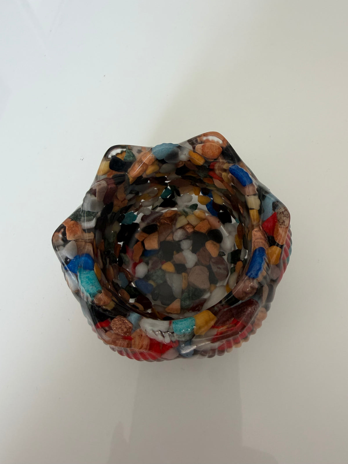 Lumânare parfumată Lavandă în suport handmade, vedere 3