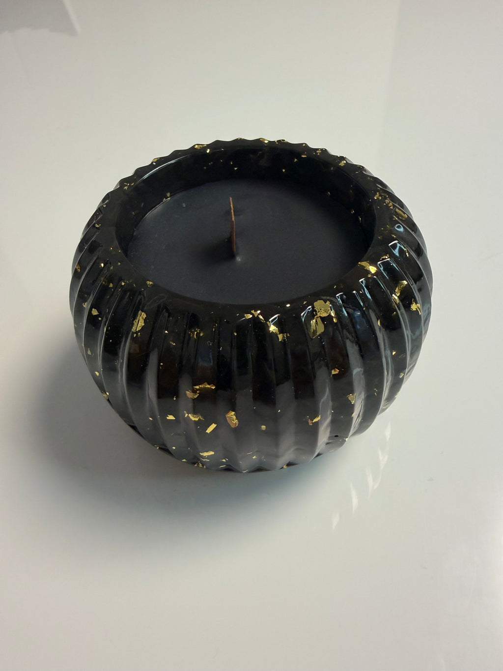 Lumânare parfumată Chanel în suport handmade, vedere 2