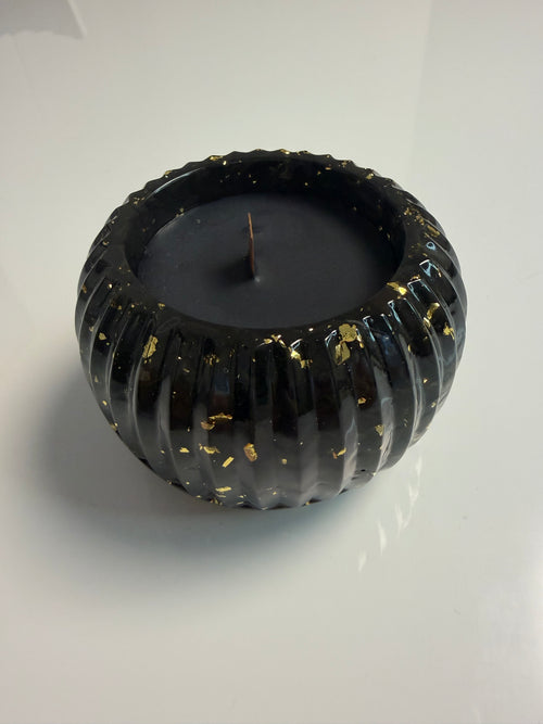 Lumânare parfumată Chanel în suport handmade, vedere 2