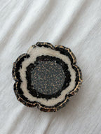 Bol decorativ handmade din rășină și piatră — vedere 3